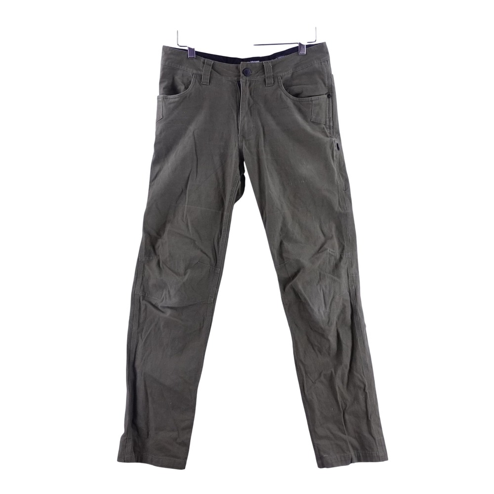 Off The Grid Trailblazer Pants Men 32x34 Olive Green Canvas Standard Fit Outdoor